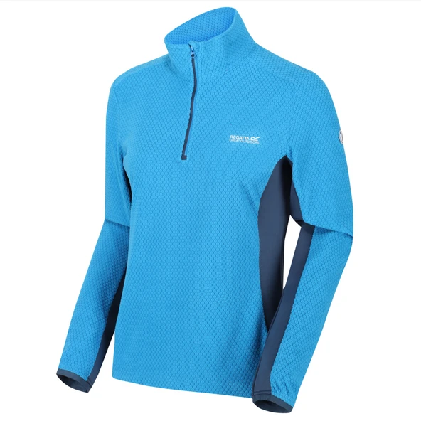 Regatta Highton Half Zip Kadın Polar-MAVİ - Resim 5