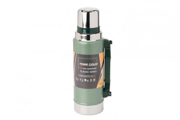 FreeCamp Marvel Termos 1.25 Litre-YEŞİL - Resim 3