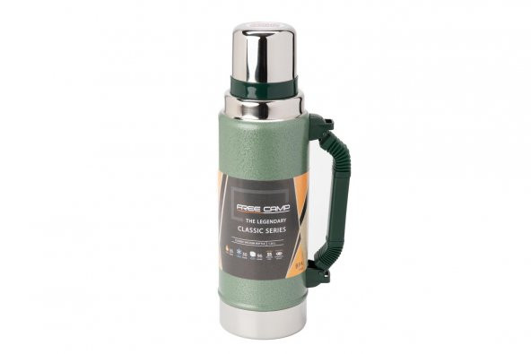 FreeCamp Marvel Termos 1.25 Litre-YEŞİL - Resim 4
