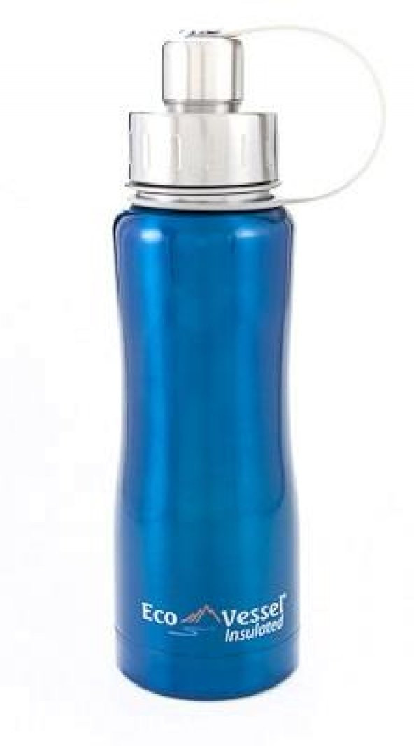 Eco Vessel Üçlü Yalıtımlı Vidalı Başlık Termos 0.75 Litre-TURKUAZ ürün görseli 1