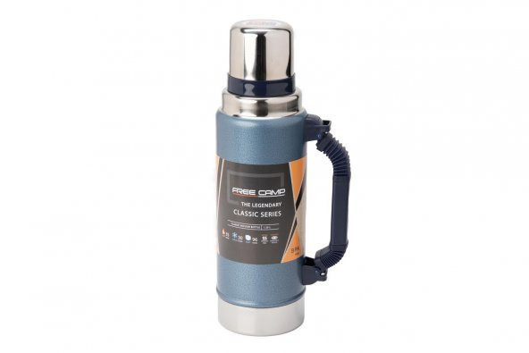 FreeCamp Marvel Termos 1.25 Litre-MAVİ - Resim 3