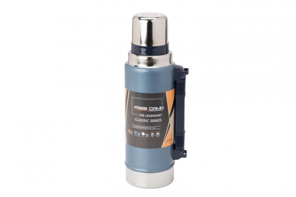 FreeCamp Marvel Termos 1.25 Litre-MAVİ - Resim 4