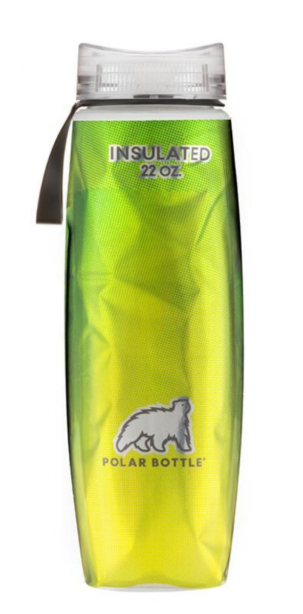 Polar Bottle Ergo Insulated Halftone Termos 0.65 Litre-YEŞİL ürün görseli 1