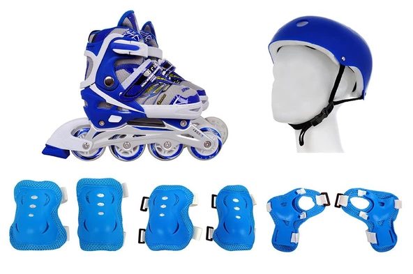 Xslide Inline Paten Set-MAVİ ürün görseli 1