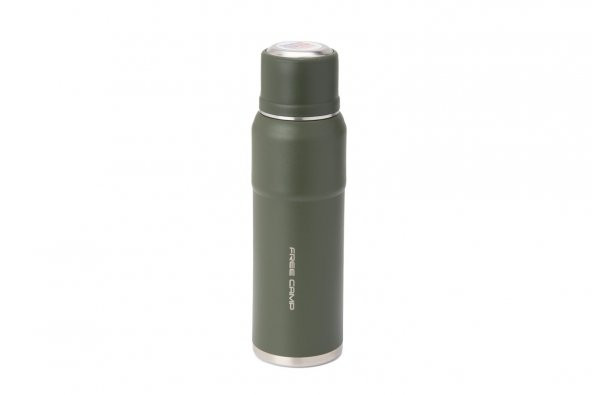 FreeCamp Martinez Termos 1 Litre-YEŞİL - Resim 3