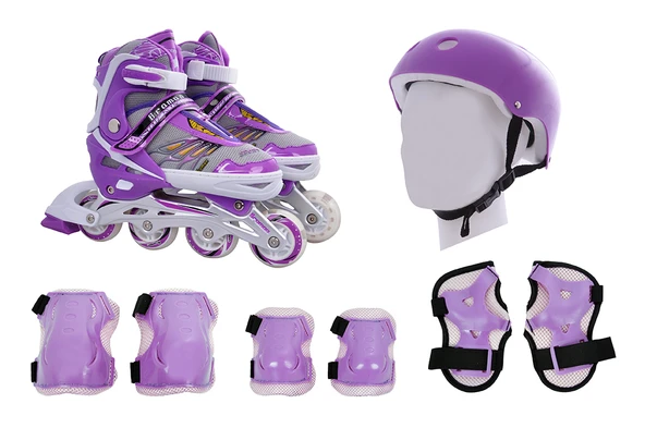 Xslide Inline Paten Set-MAVİ - Resim 2