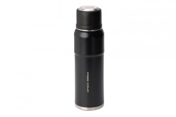 FreeCamp Martinez Termos 1 Litre-SİYAH - Resim 2