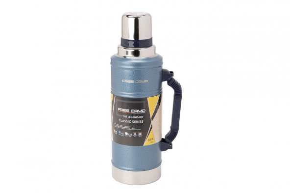 FreeCamp Marvel XL Termos 2.20 Litre-MAVİ - Resim 4