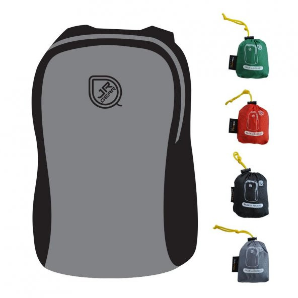 Jr Gear Portatif Sırt Çantası 30D+70D-SİYAH ürün görseli 1