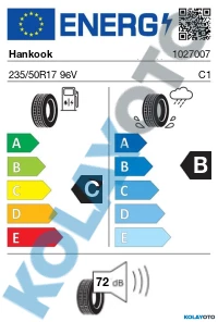 Hankook Kinergy 4S2 H750 235/50R17 96V (4 Mevsim) (2023) ürün görseli 1