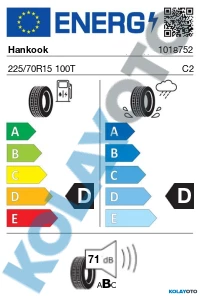 Hankook Dynapro AT-M RF10 225/70R15 100T M+S (Yaz) (2023) ürün görseli 1