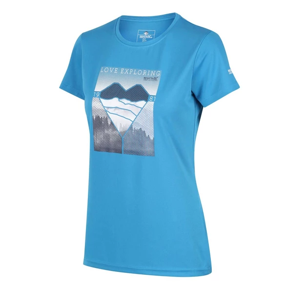Regatta Fingal V Kadın T-Shirt-MAVİ ürün görseli 1