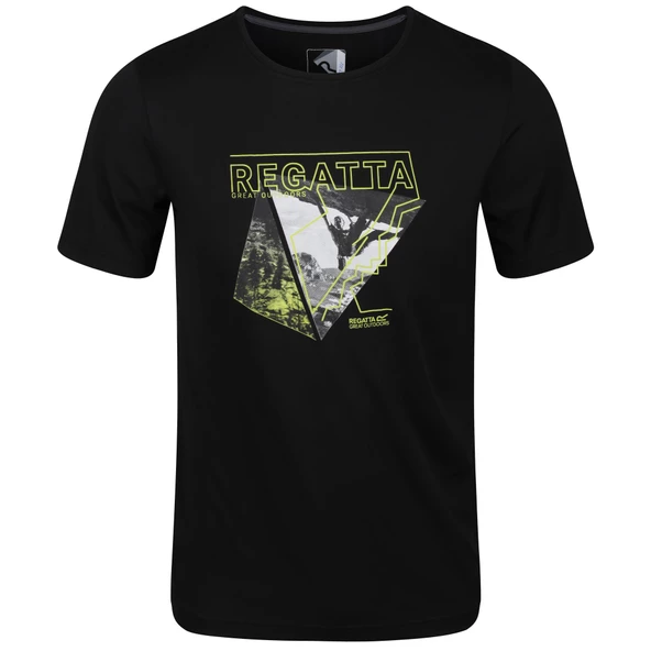 Regatta Fingal V Erkek T-Shirt-SİYAH ürün görseli 1