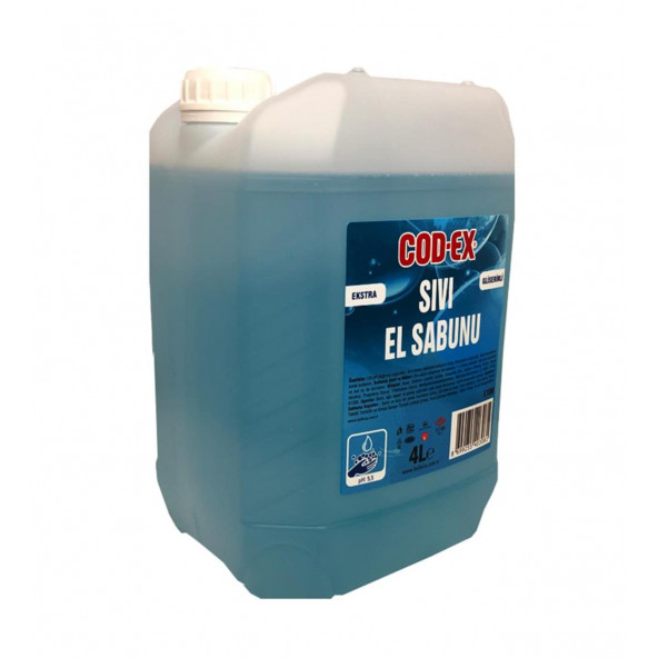 COD-EX Sıvı El Sabunu 4 Litre Angle X 4 Adet - Resim 4