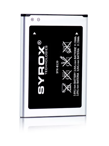 Syrox Samsung Galaxy Note 2 (N7100) Batarya 3100 mAh B139 ürün görseli 1