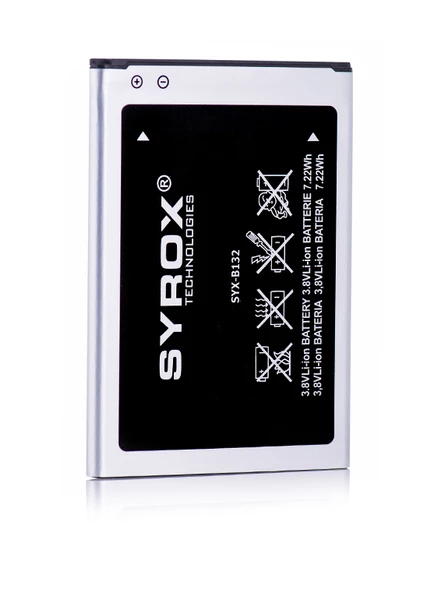 Syrox Samsung Galaxy S4 Mini (I9190) Batarya 1900 mAh B132 ürün görseli 1