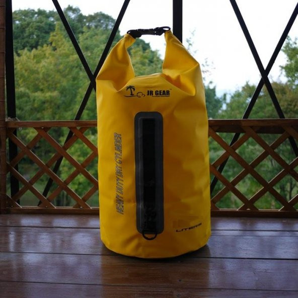 Jr Gear Heavy Duty Dry Cylinder Su Geçirmez Çanta 20 Litre-SARI ürün görseli 1