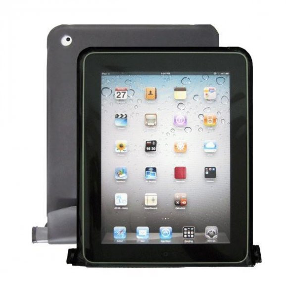 Jr Gear Ipad Uyumlu Su Geçirmez Kılıf-SİYAH ürün görseli 1