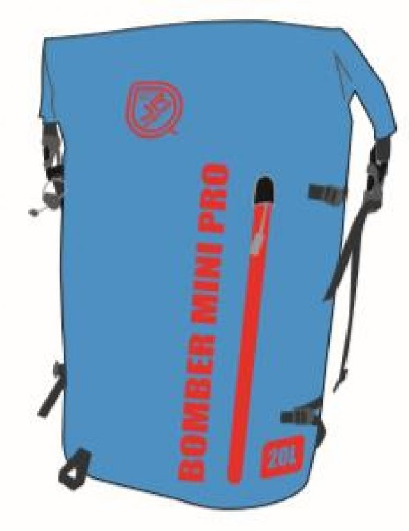 Jr Gear Bomber Mini Pro Su Geçirmez Çanta 20 Litre-MAVİ ürün görseli 1