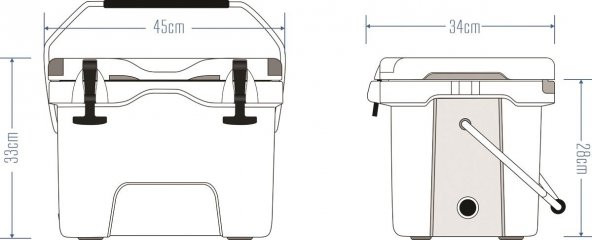 Icepeak Aden Buzluk 15 Litre - Resim 2