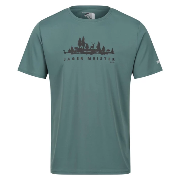 Regatta Fingal Slogan II Erkek T-Shirt-HAKİ ürün görseli 1