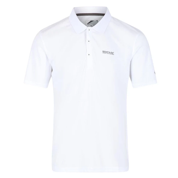 Regatta Maverik V Polo Yaka Erkek T-Shirt-BEYAZ ürün görseli 1