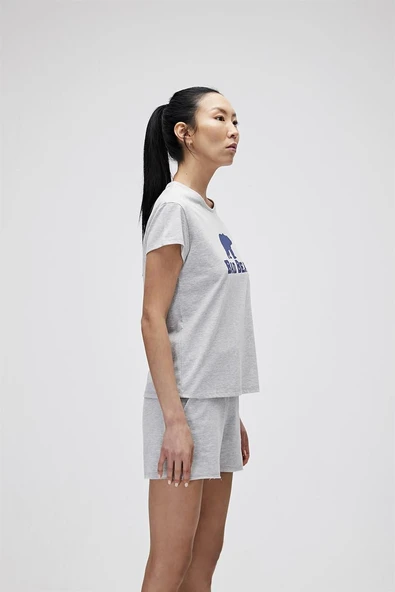 Bad Bear 21.03.07.010-C19 Logo Tee Kadın Tişört - Resim 2