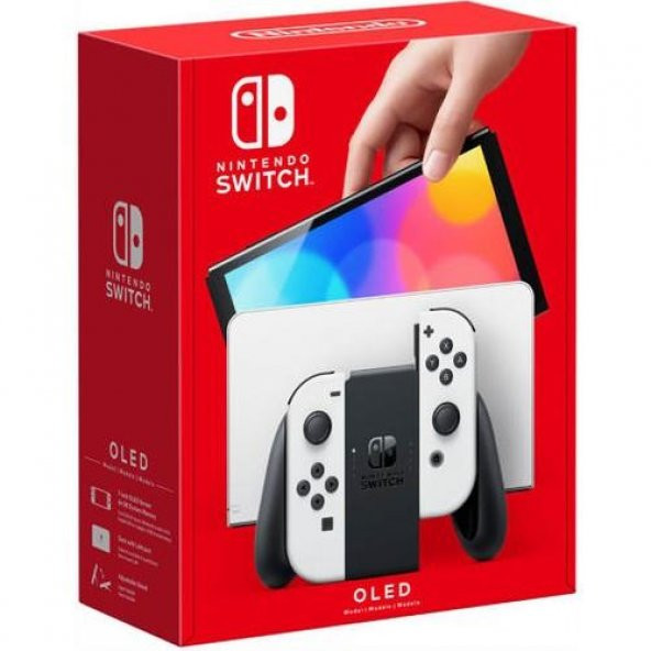 Nintendo Switch Oled Oyun Konsolu Beyaz - G ürün görseli 1