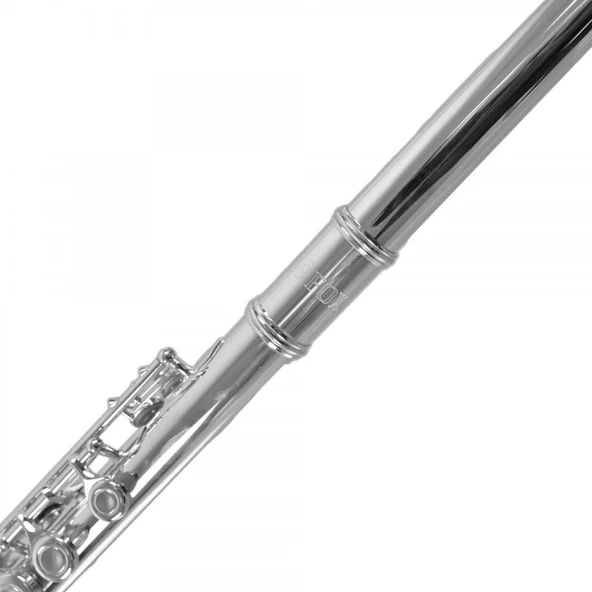 Fox FL110S Yanflüt (Gümüş) - Resim 6