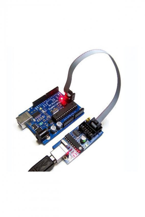 USBTiny USBtinyISP AVR Programlayıcı Arduino Bootloader Yükleyici - Resim 5