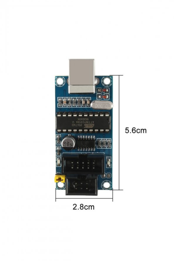 USBTiny USBtinyISP AVR Programlayıcı Arduino Bootloader Yükleyici - Resim 8