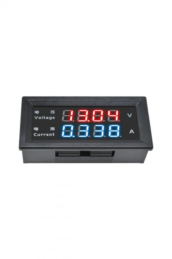 Panel Tip DC 0-200V 10A mV Voltmetre mA Ampermetre M4430 - Resim 5