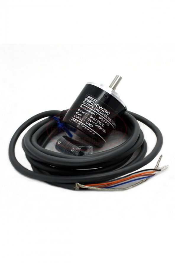 Omron E6B2-CWZ6C Rotary Encoder 500 P/R Rpm - Resim 2