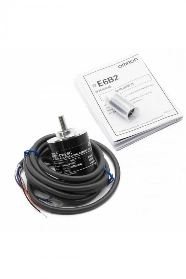 Omron E6B2-CWZ6C Rotary Encoder 500 P/R Rpm - Resim 4