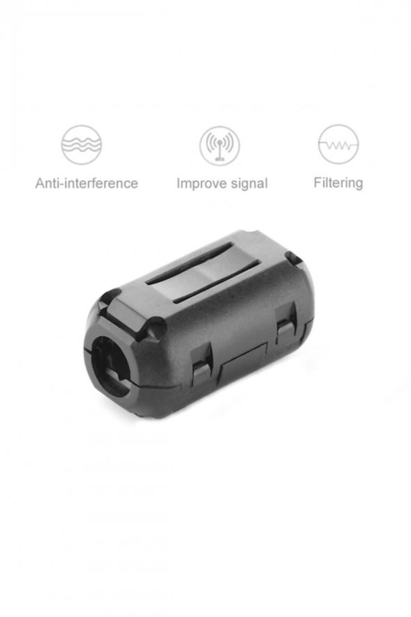 5mm Ferrit Halka Yüzük Filtre Kablo Gürültü Bastırıcı Azaltıcı ürün görseli 1