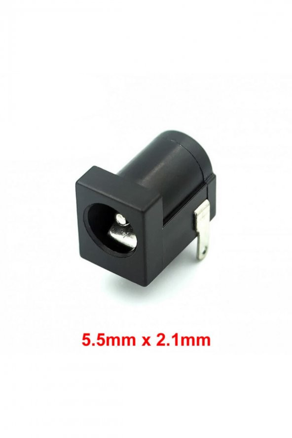 5.5mm x 2.1mm DC Güç Soketi Plastik DC005 Pcb Tip Adaptör ürün görseli 1