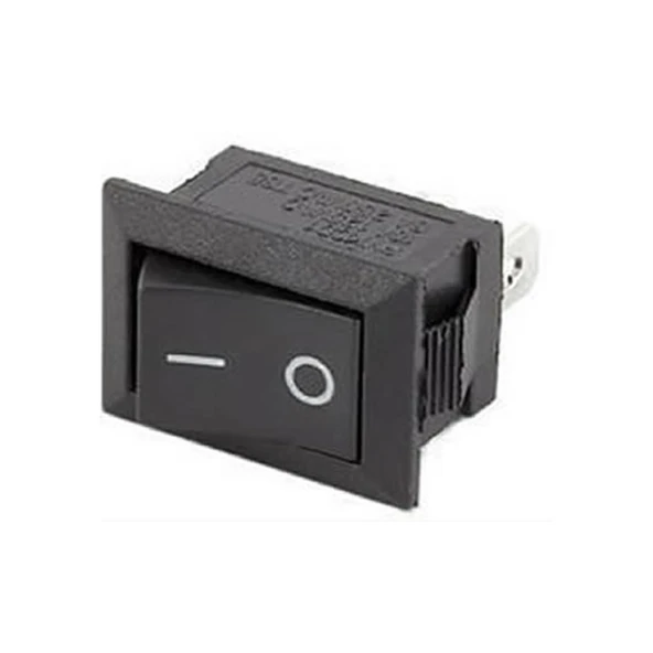 2 Pin Siyah Anahtar Switch Mini Buton KCD1 - Resim 5