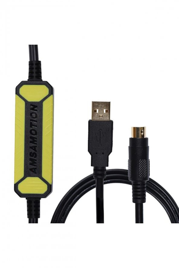 USB-SC09-FX PLC Programlama Kablosu USB RS422 Mitsubishi FX Seri - Resim 5