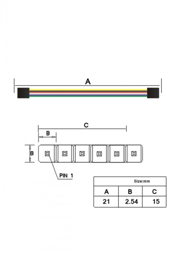 6 Pin Programlama Kablosu - Resim 8