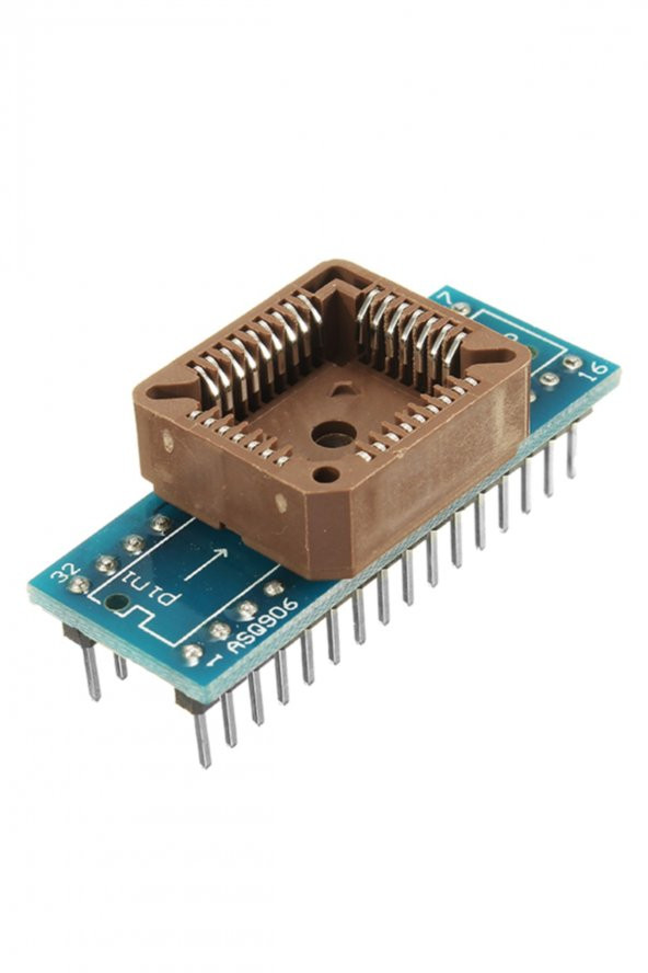 PLCC32 to DIP32 Çevirici Adaptör Eeprom Entegre Programlayıcı ürün görseli 1