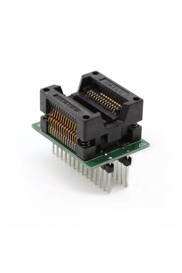 SOP28 SO28 to DIP28 Yaylı Adaptör Soket  Eeprom Flash Programlayıcı Entegre Kolay Programlama Aparatı ürün görseli 1