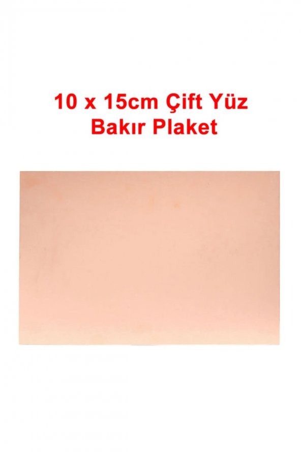 10x15cm Pcb Çift Yüz Bakır Plaket Baskı Elektronik Devre Prototip ürün görseli 1