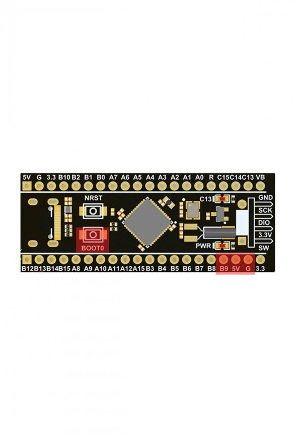 STM32F401C CORE BOARD High performance access line ARM Cortex M4 core with DSP and FPU 256 Kbytes - Resim 7