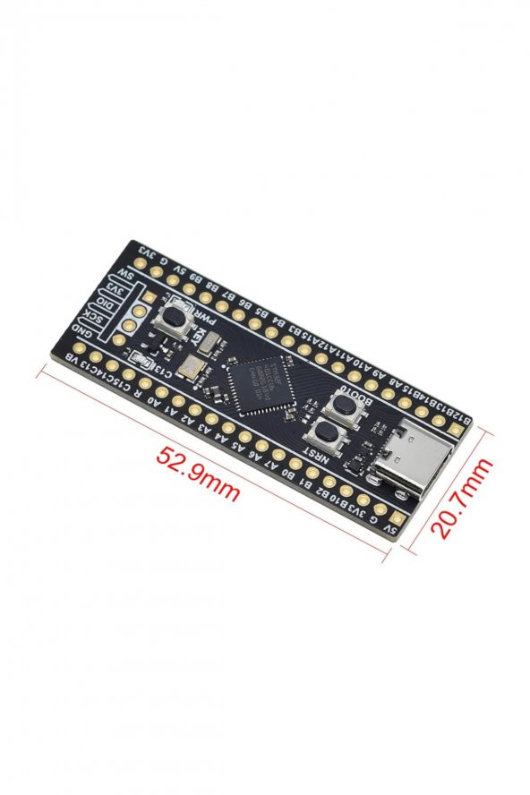 STM32F401C CORE BOARD High performance access line ARM Cortex M4 core with DSP and FPU 256 Kbytes - Resim 8