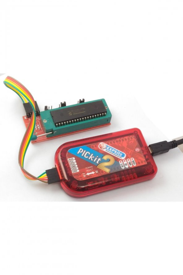 Expkits PICKIT2 Programlayıcı Hata Ayıklayıcı + Zif Adaptör - Resim 5
