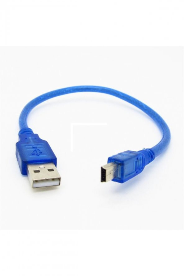 30cm Mini Usb Kablo Mavi 480 Mbps USB 2.0 Hot Swap ürün görseli 1