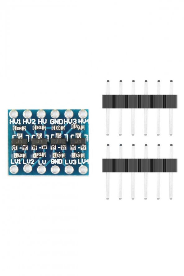 4 Kanal 2 Yönlü Lojik Seviye Dönüştürücü  5V 3.3V Sinyal Uygunlaştırıcı IIC I2C SPI UART ürün görseli 1