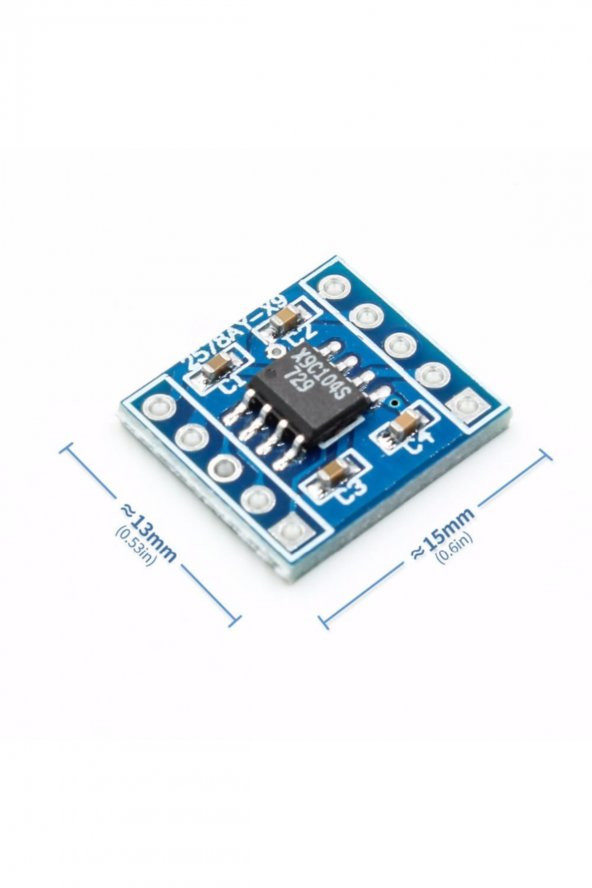 X9C104 100kohm Dijital Potansiyometre Modül ürün görseli 1
