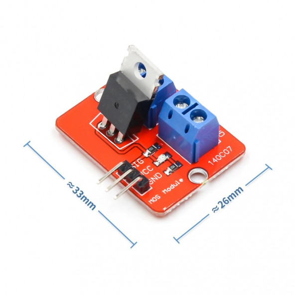 IRF520 MOSFET Sürücü Kartı ürün görseli 1