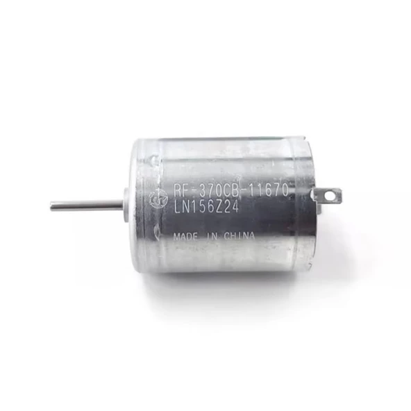 RF-370 DC Motor DC 24V 6000Rpm RF370  Oyuncak RC Araba Su Motoru Klima Uçak Bot RF-370CB-11670 Metal Fırçalı Elektrik Motoru ürün görseli 1